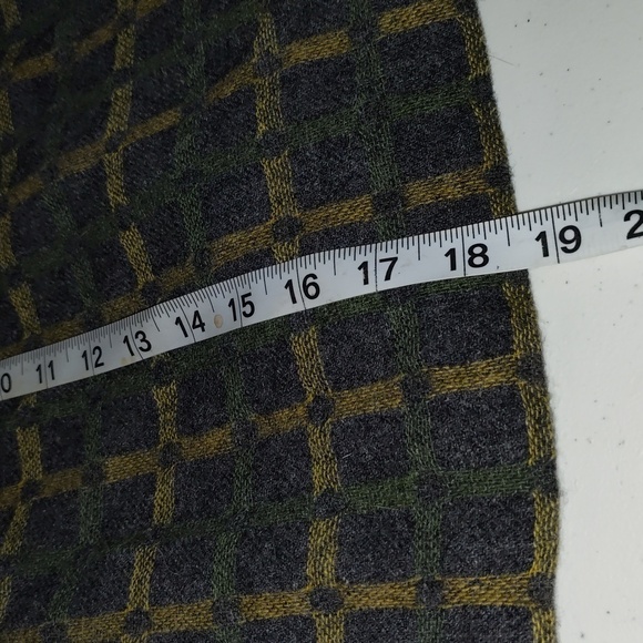 Loft Anne Taylor Wool mini skirt petite size 10 - Picture 4 of 6